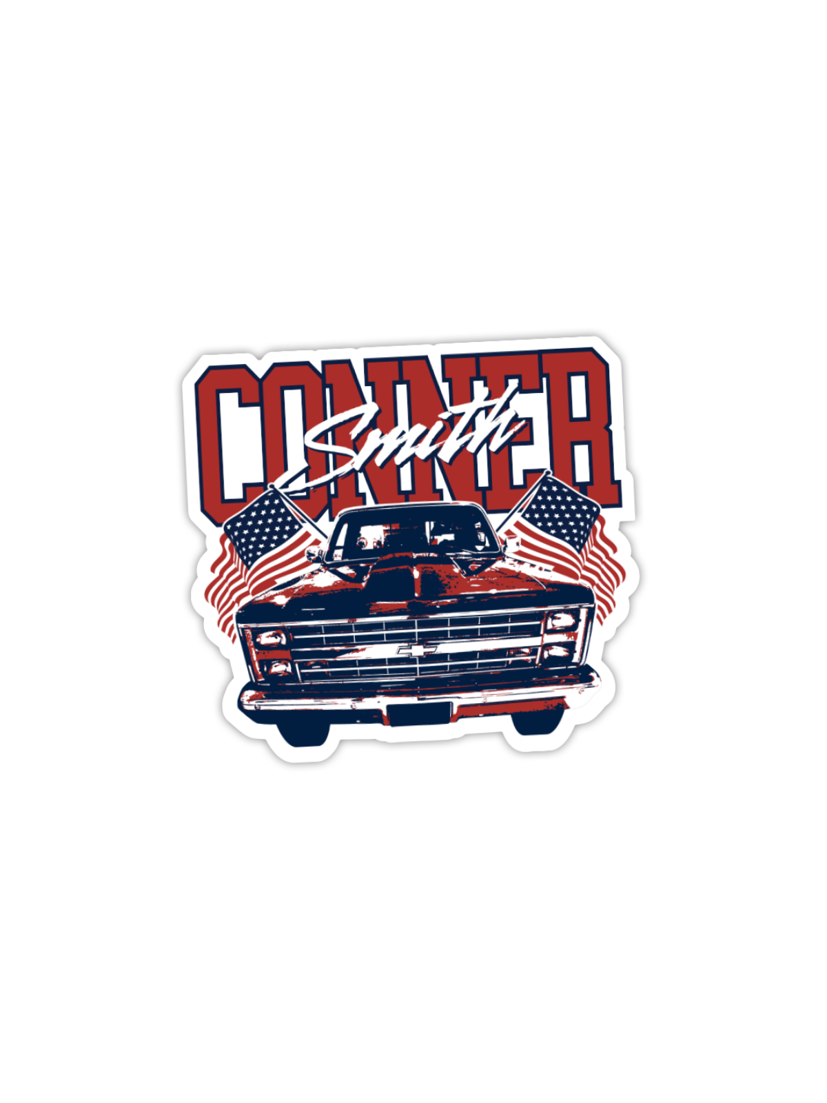 Conner Smith Truck Sticker